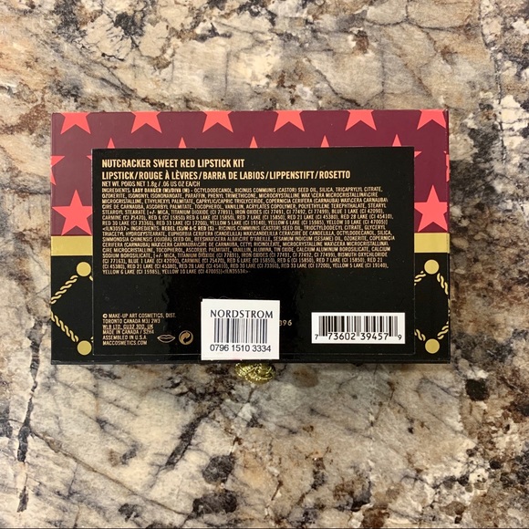 MAC Nutcracker Sweet Red Lipstick Kit - Picture 2 of 5